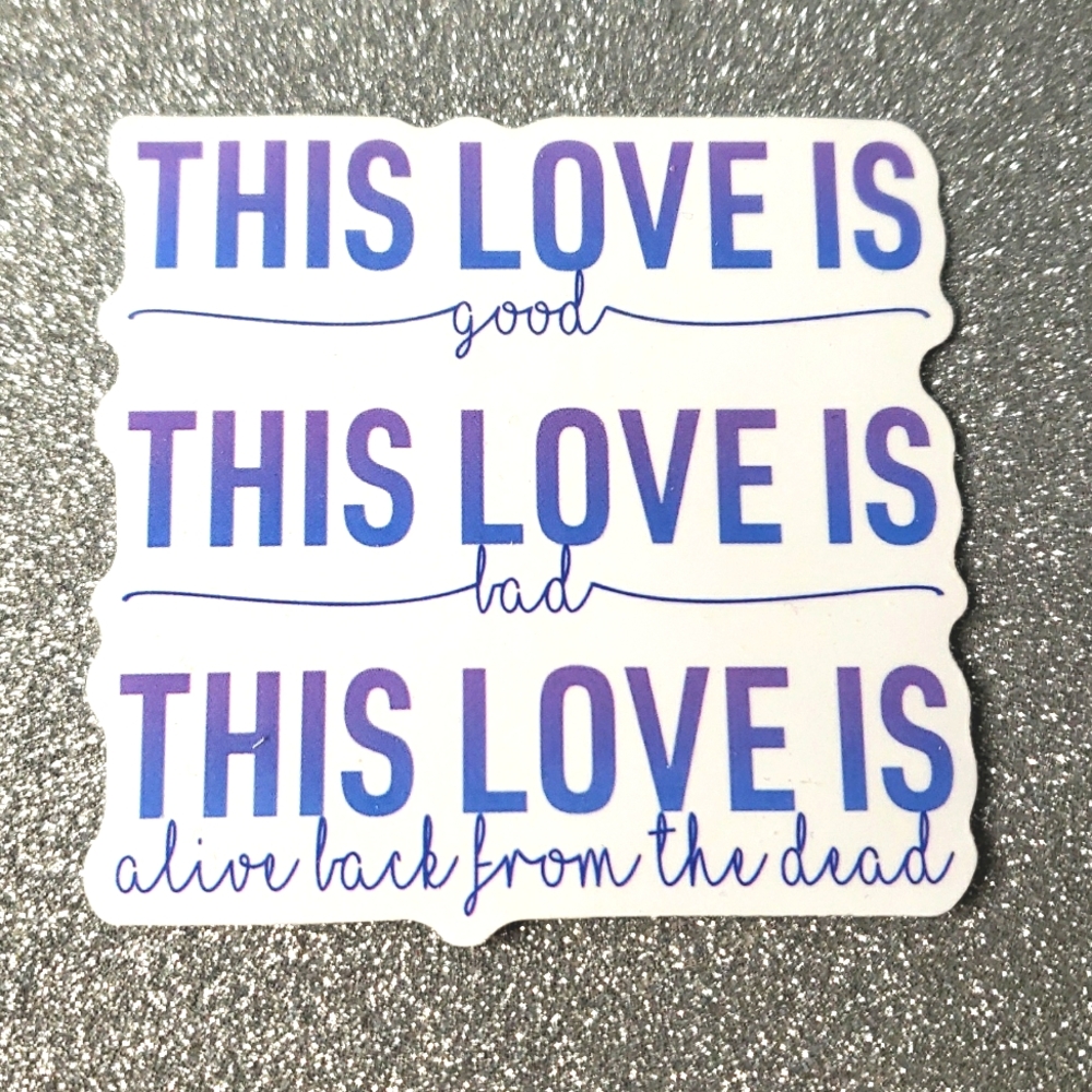 10/$10 Taylor Swift 1989 Waterproof Sticker